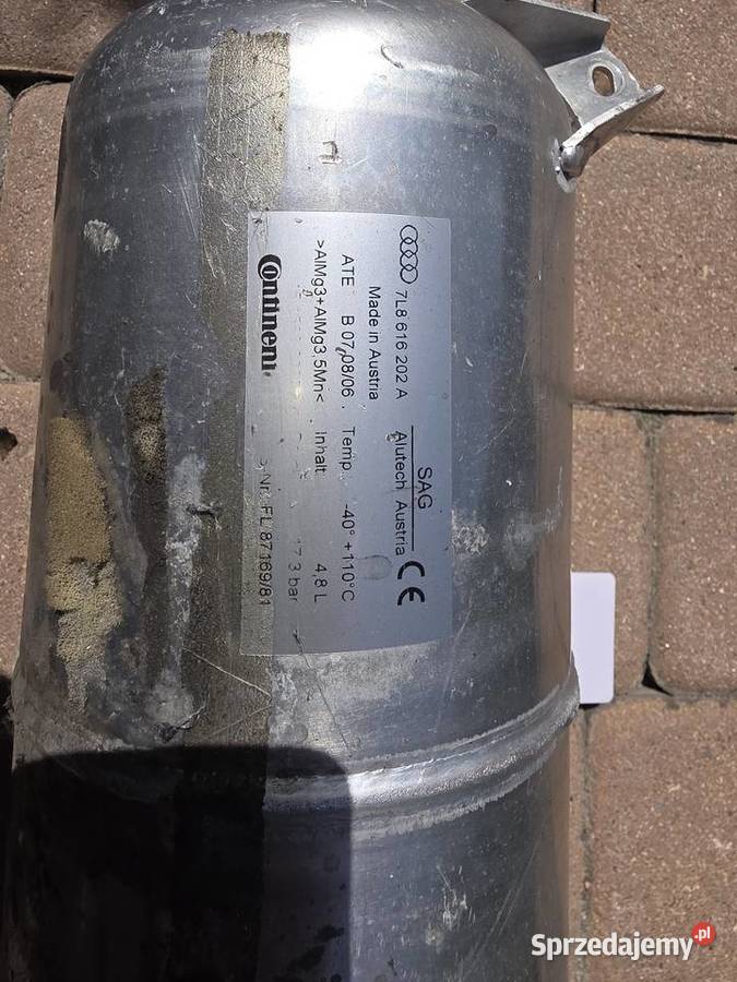Zbiornik powietrza zawieszenia audi 7L 8616202A małopolskie Tarnów