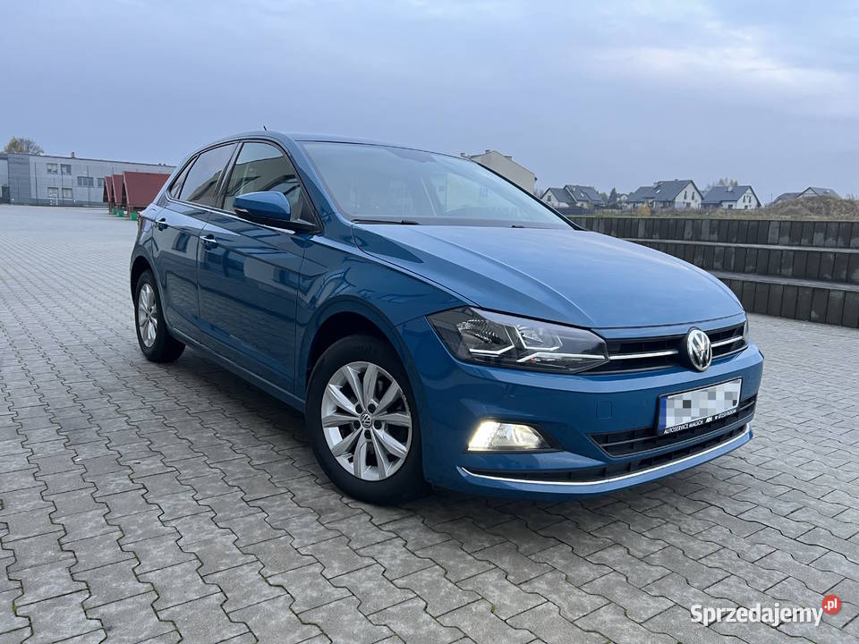 VW POLO VI Highline 2018r 10 TSI 115 Automat DSG nieuszkodzony