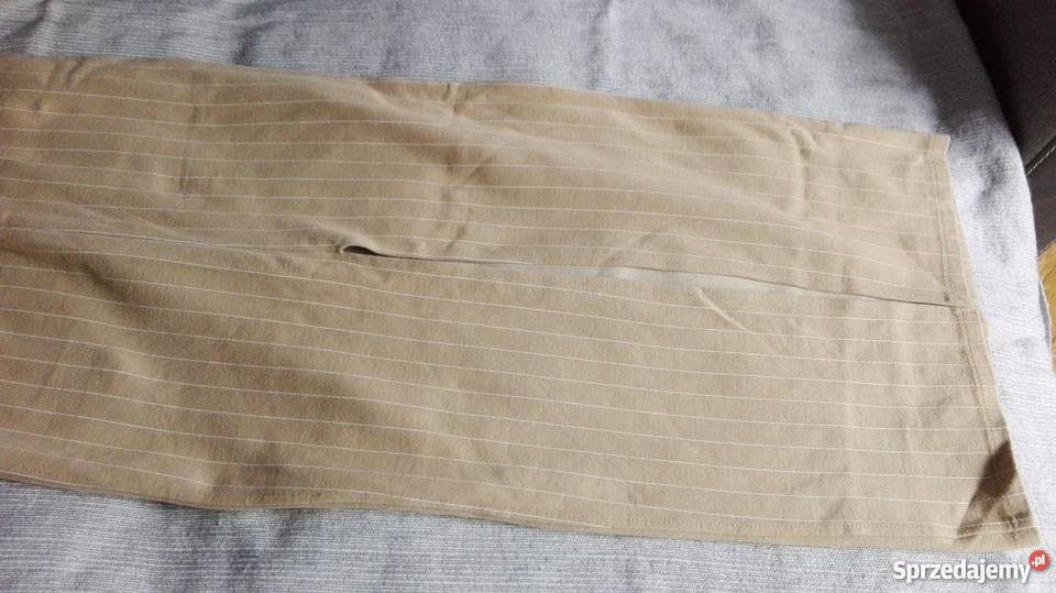 Bard WORLDWIDEDŁUGA BEŻOWA SUKIENKA R36 Ołówkowa  Spódnice i sukienki sprzedam