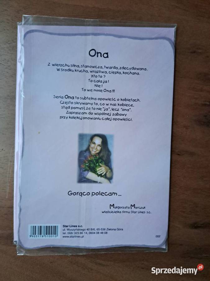 Kartka z kopertą Różowa Czym kobieta różni się Warszawa