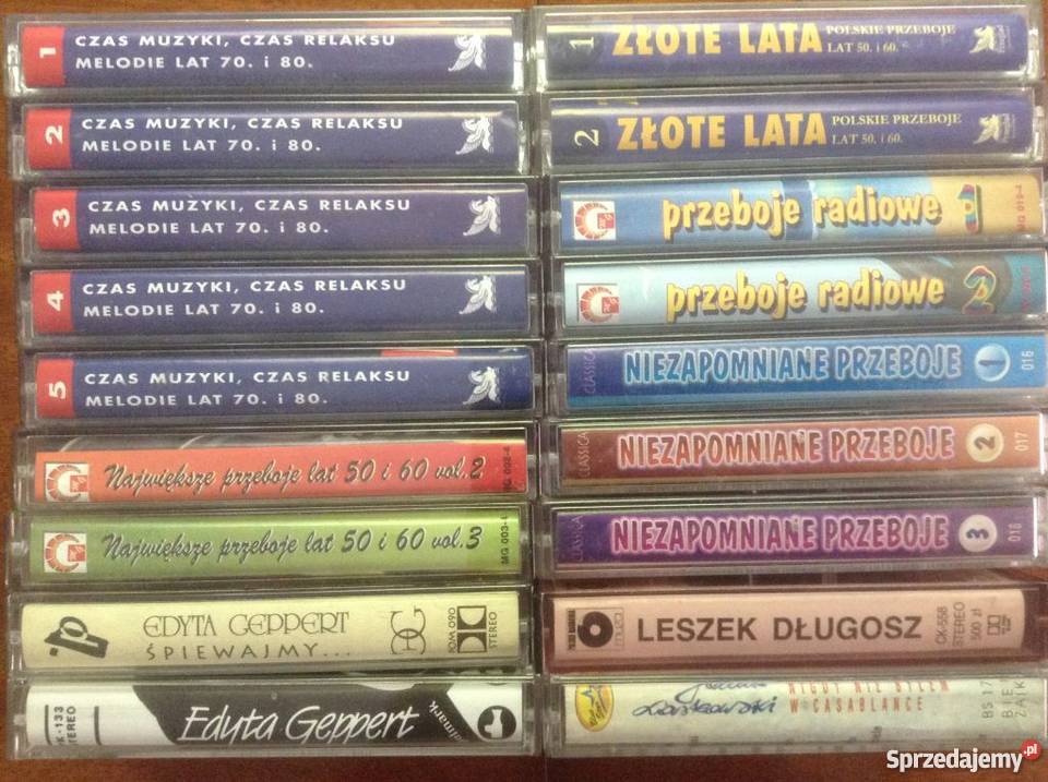 Kasety magnetofonowe z oryginalnymi nagraniami Opole