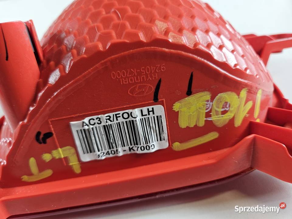 HYUNDAI I10 III LAMPA PRZECIWMGIELNA LEWA TYLNA Motoryzacja Międzychód sprzedam