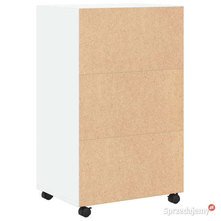 Szafka na kółkach biała 55x40x91 materiał Warszawa
