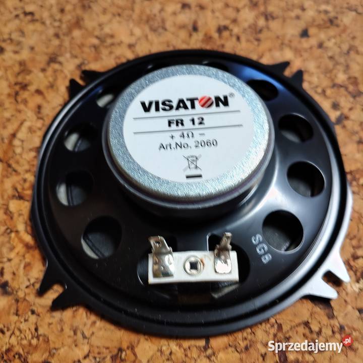 Głośniki VISATON FR 124 Ohm NOWE Nowy Tomyśl