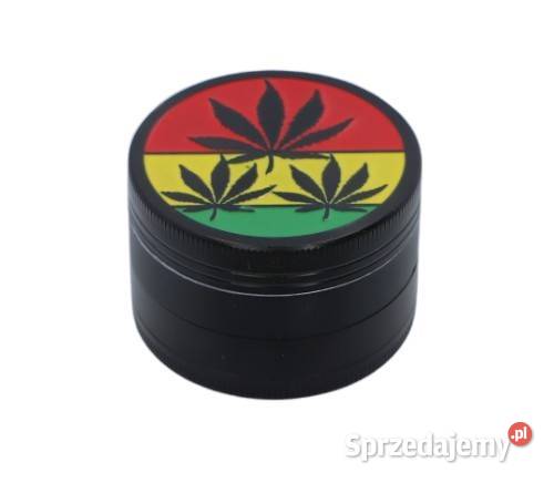 Czarny Grinder Młynek do Suszu Tytoniu Ziół CBD Pozostałe śląskie sprzedam