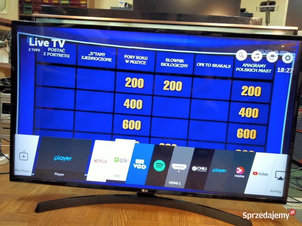 Telewizor LG 43" wszystko mający, cena 850 zł