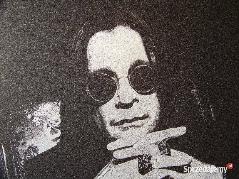 Ozzy Osbourne obraz na blasze grawerka Antyki, Sztuka, Kolekcje świętokrzyskie sprzedam