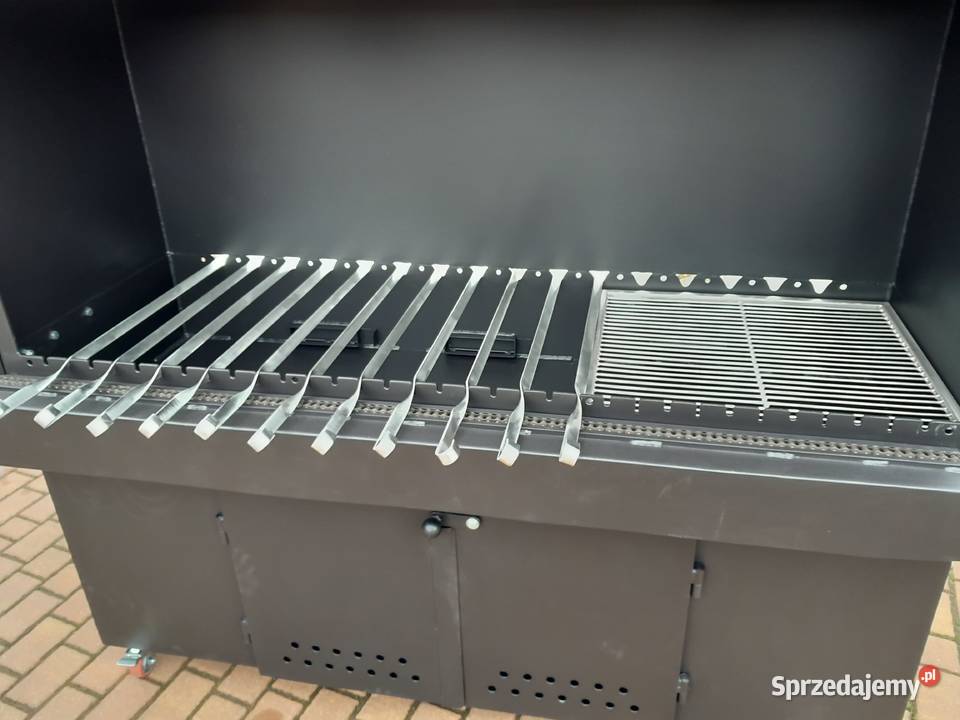 Grill obrotowy na szampury cateringowy Damasławek