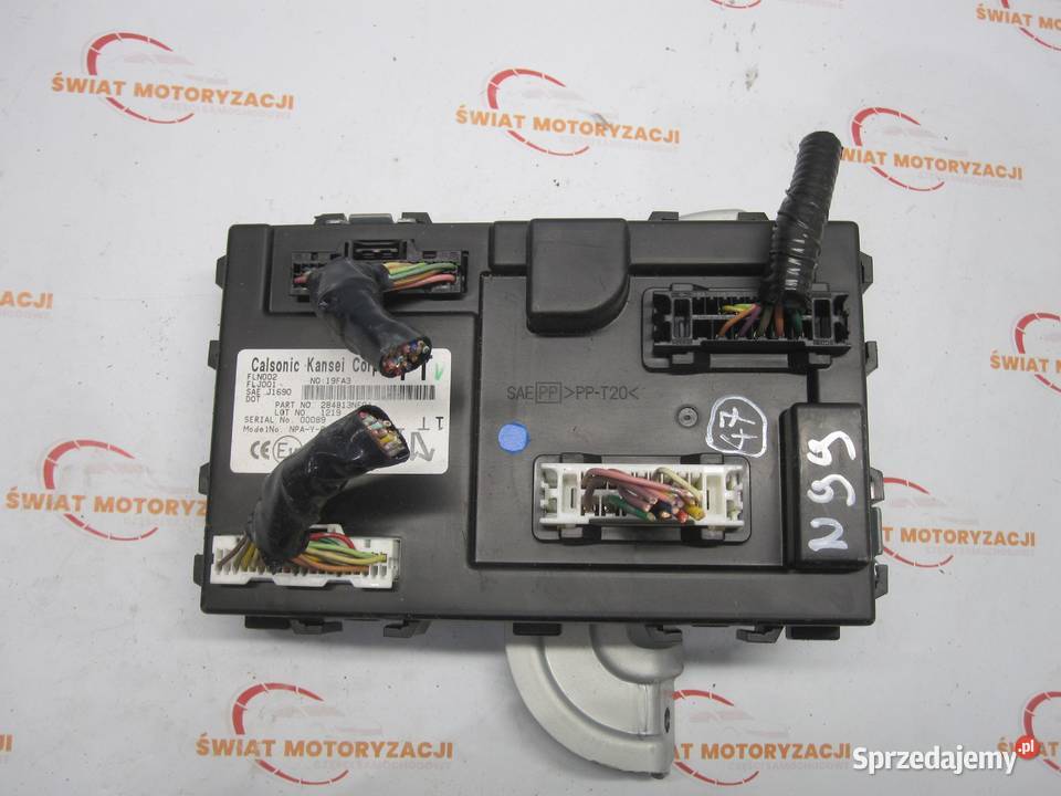 NISSAN LEAF I 11r moduł komfortu 284B13NEOA Kielce