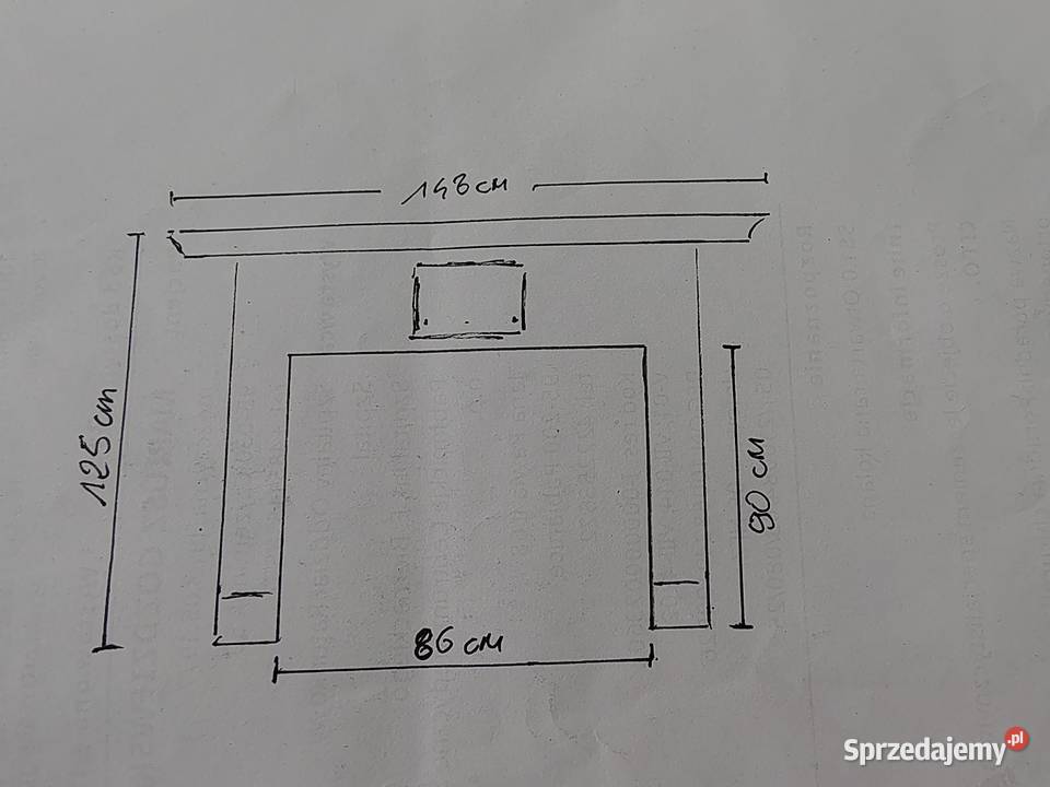 Portal kominkowy atrapa Pabianice