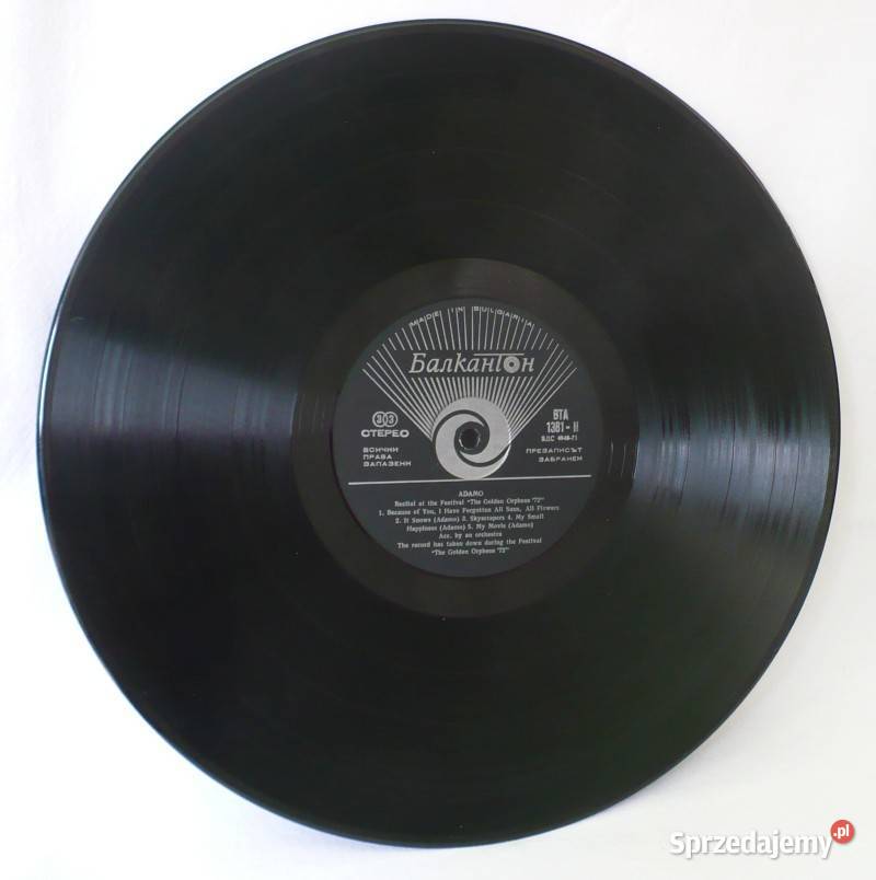 płyta winylowa Adamo płyta winylowa podlaskie