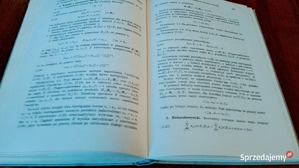 Wstęp do teorii równań różniczkowych cząstkowych Książki naukowe i popularnonaukowe Gdańsk