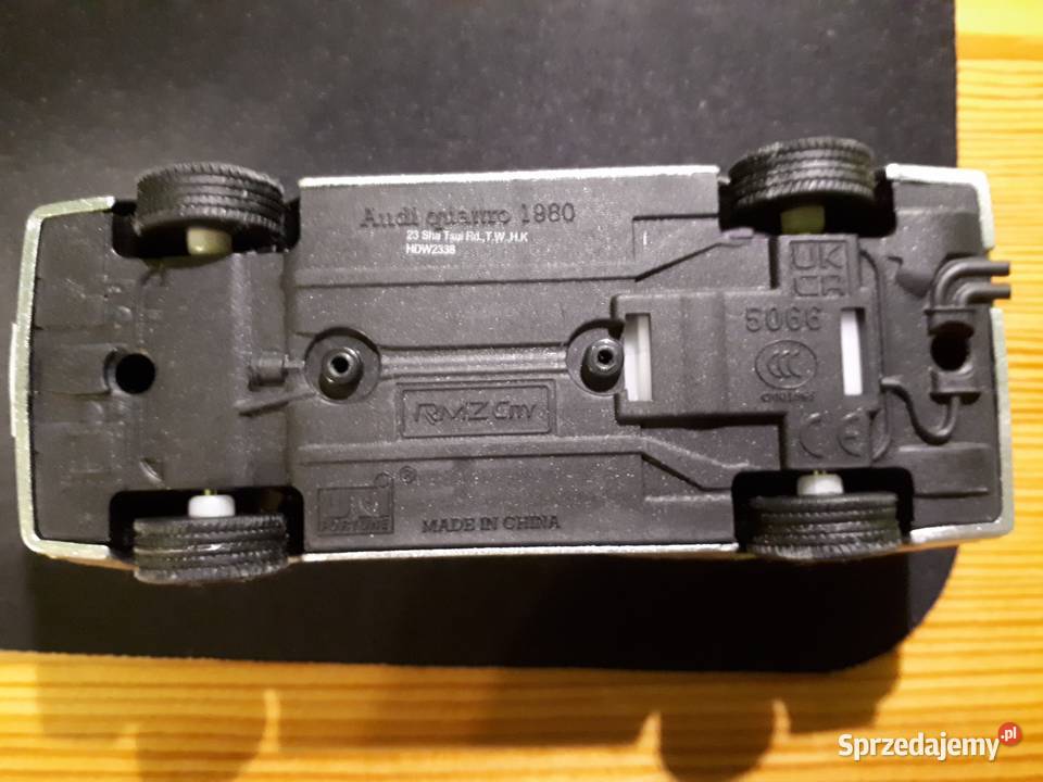 Audi Quattro B2 1980 134 czarne tablice Tywonia