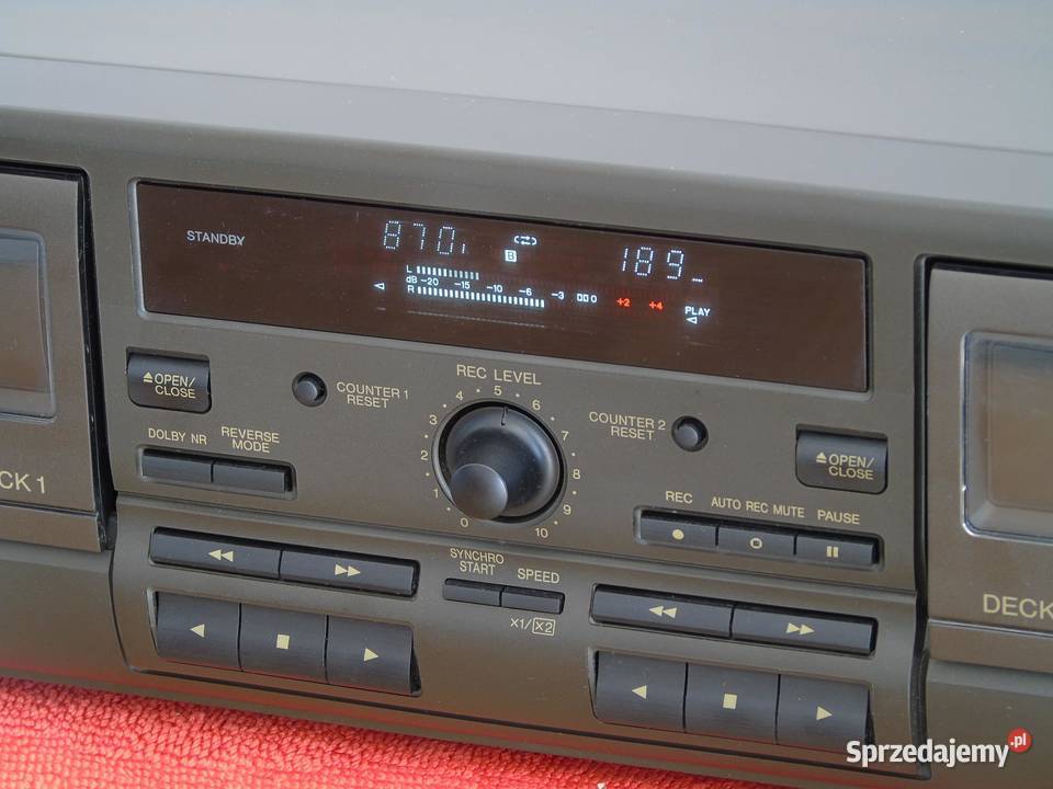 Magnetofon Technics RSTR 373 ładny DOSTAWA Jasło