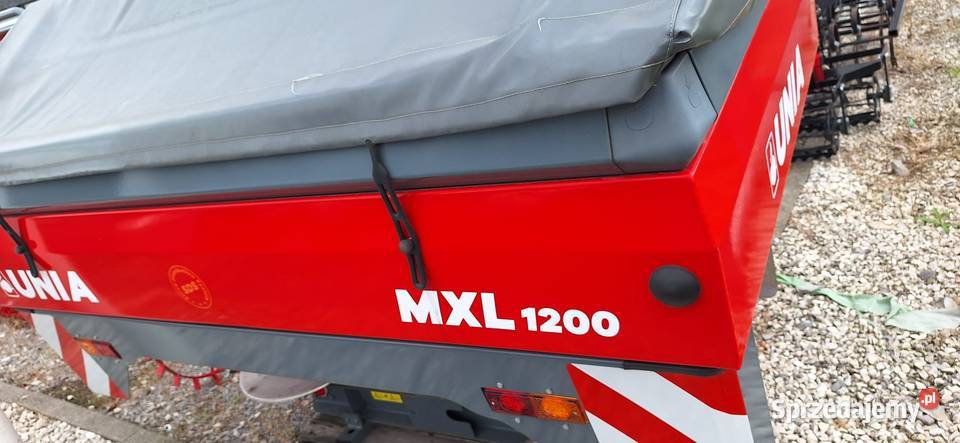 Rozsiewacz nawozów dwutarczowy Unia MXL 1200 Rozsiewacze nawozów lubelskie sprzedam