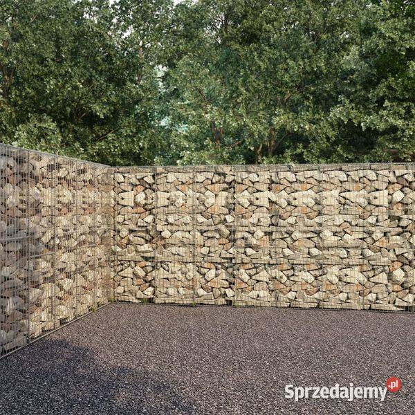 vidaXL Ściana gabionowa z pokrywami Warszawa