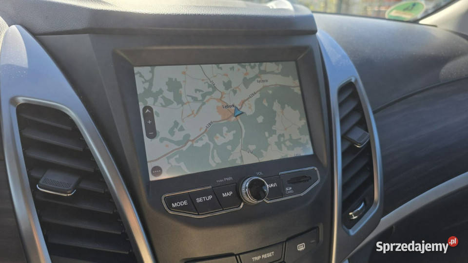 SsangYong Korando automat ledy duza navi camera nawigacja