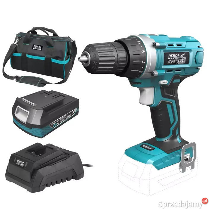 ZESTAW NARZĘDZI AKUMULATOROWYCH 18V DEDRA SASALL