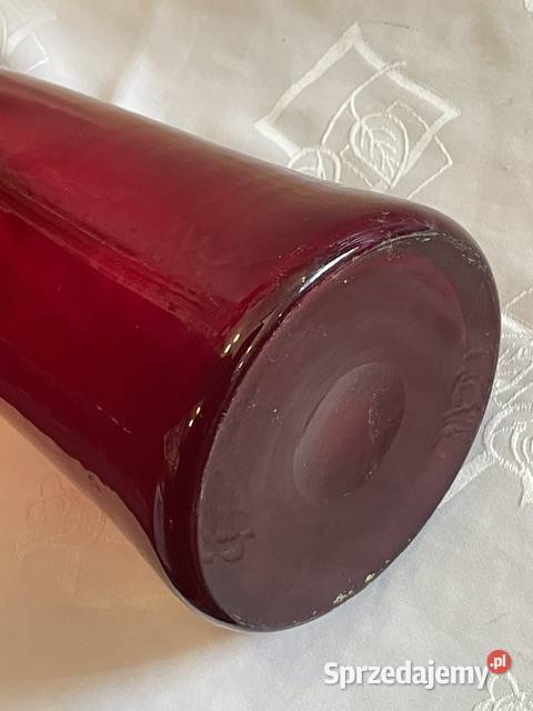 Wyjątkowy wazon Uszak proj Kazimierz Krawczyk Porcelana i szkło Kraków