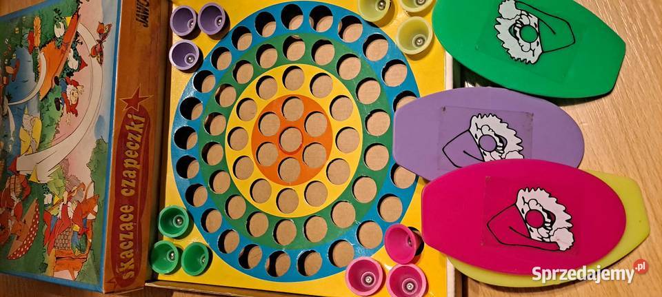 Skaczące czapeczki GRA ZRĘCZNOŚCIOWA 1994 Kraków sprzedam