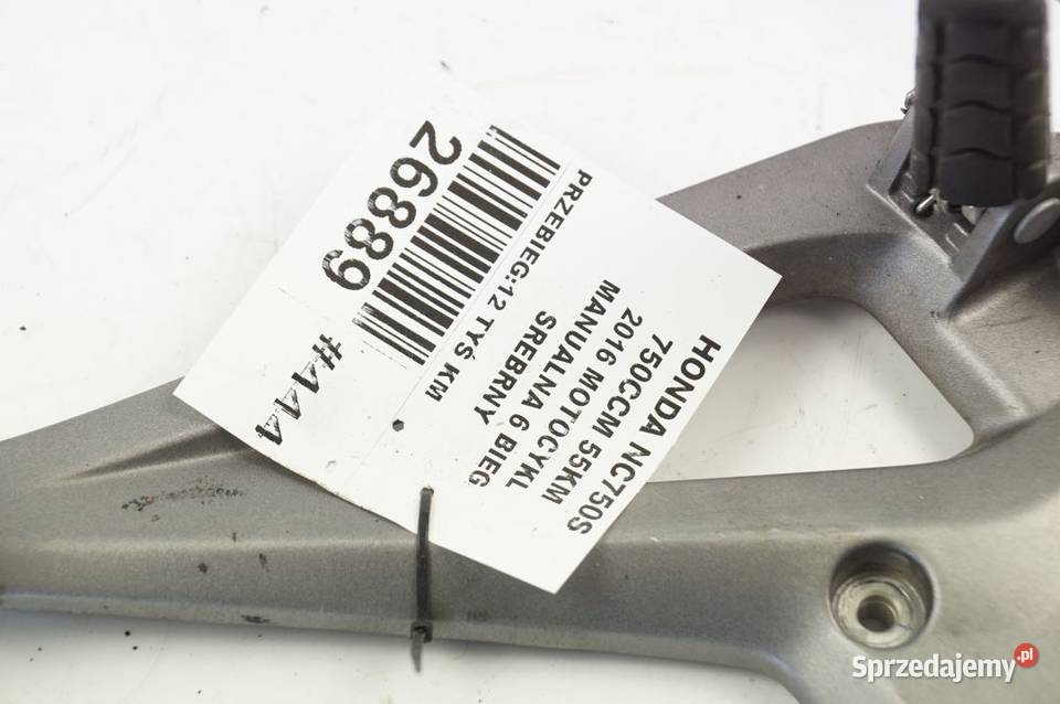 2016 NC750S SET PRAWY Lipno