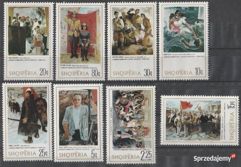 ALBANIA MALARSTWO CZYSTE łódzkie Łódź