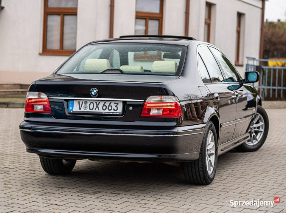 BMW 525 Individual 525i 192 Super Stan Zadbana wielofunkcyjna kierownica BMW sprzedam