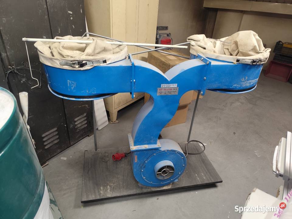 Odciąg trocin pyłu do piły grubościówki heblarki Maków Podhalański