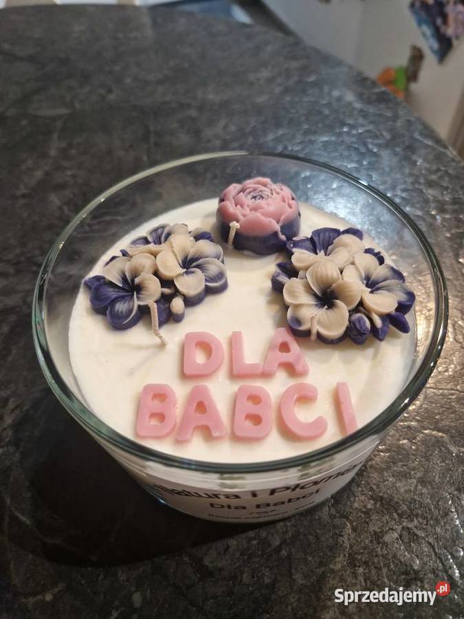 Swieca sojowa babci dziadków dziadek Sulechowo