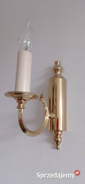 Mosiężny kinkiet Włocławek