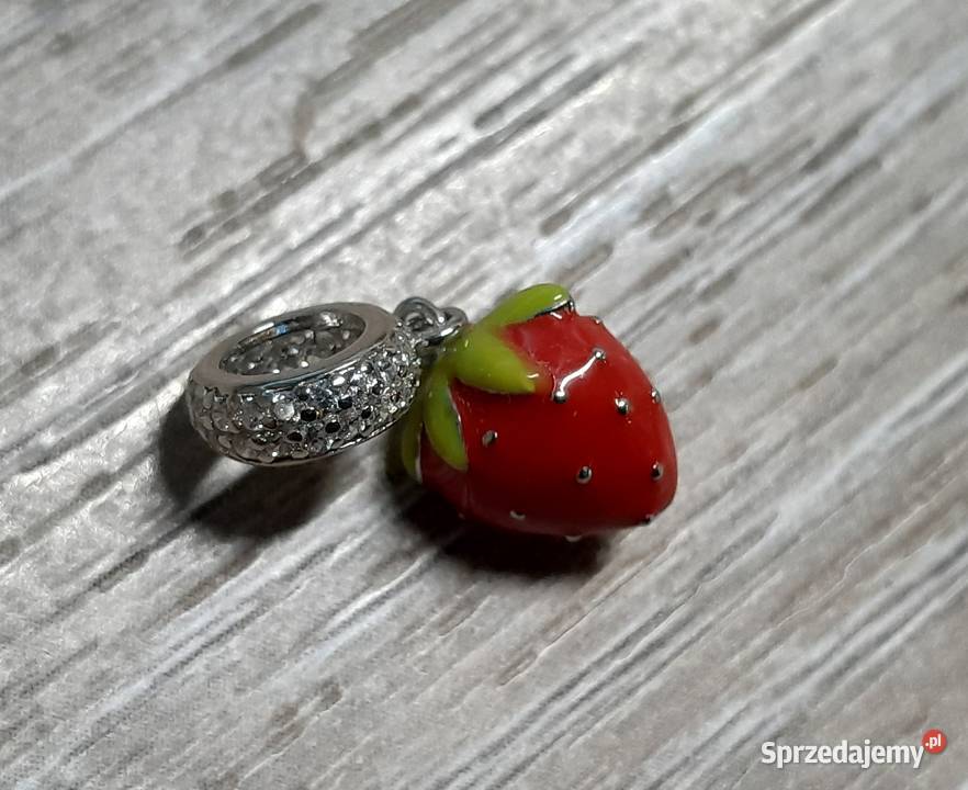 Pandora Charm Moments zawieszka truskawka Warszawa