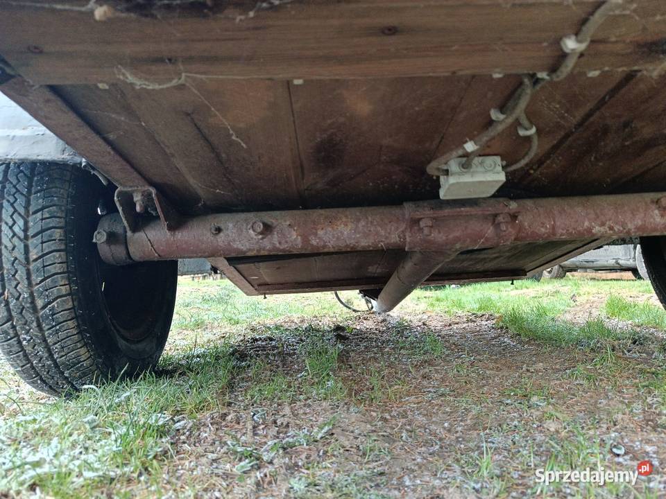 Przyczepka lekka dmc 500 Rok produkcji 1980 dolnośląskie Nowogrodziec