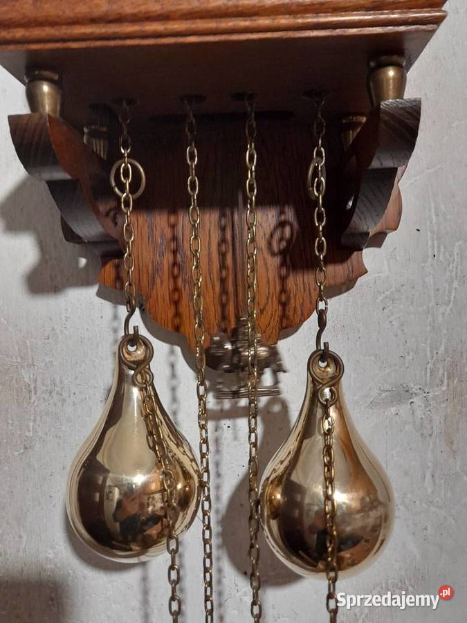 Strunowy zegar wiszący holenderski Atlas drewno Dom i Ogród podkarpackie Rzeszów