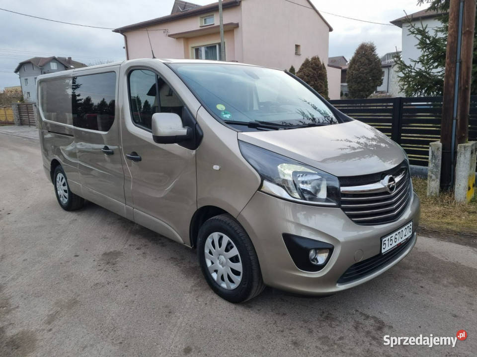 Opel Vivaro Super zadbany 1 wł Klimatronik wspomaganie kierownicy śląskie Wojkowice Kościelne