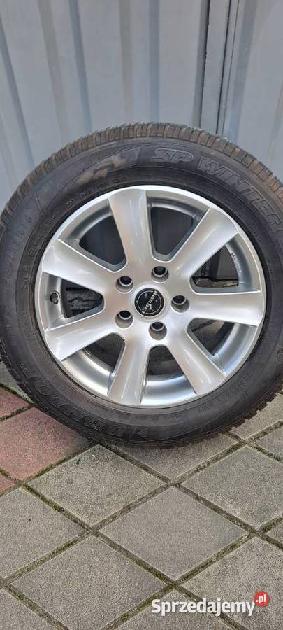 Felgi aluminiowe 16 5x120 Borbet z oponami śląskie Zebrzydowice