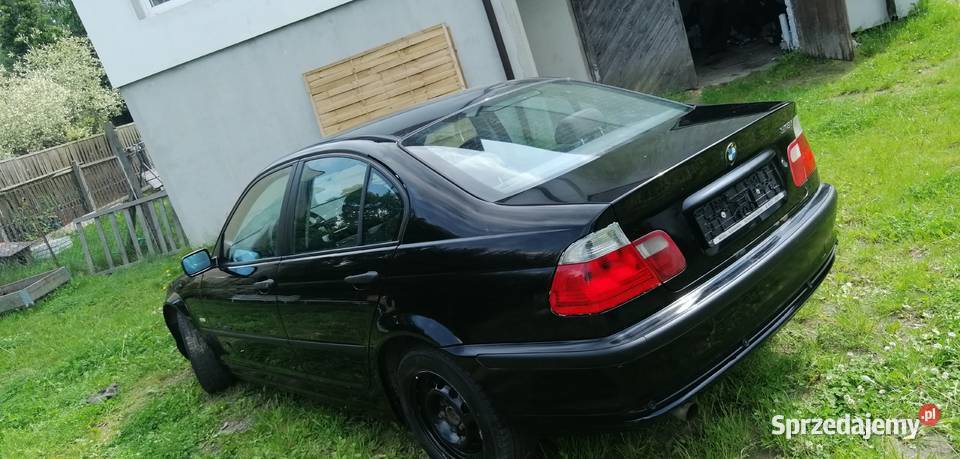 Bmw e46 drzwi lewe przód sedanKombi schwarz 2 Rok produkcji 2000