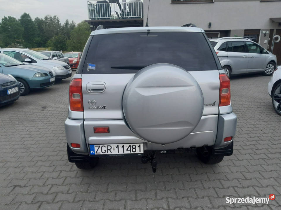Toyota RAV4 20 D4D 4X4 klima alufelgi kamera 213000km zachodniopomorskie Gryfino sprzedam