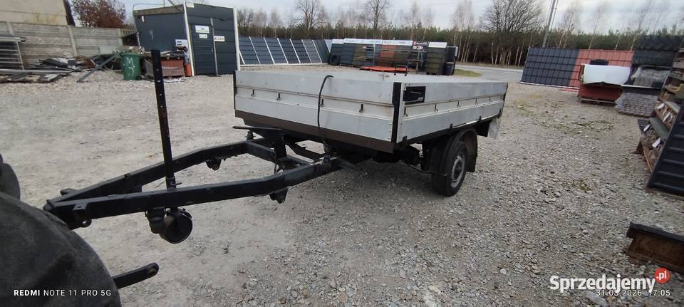 Ciągnik Przyczepa zestaw do Lasu mazowieckie Wola Kuraszowa