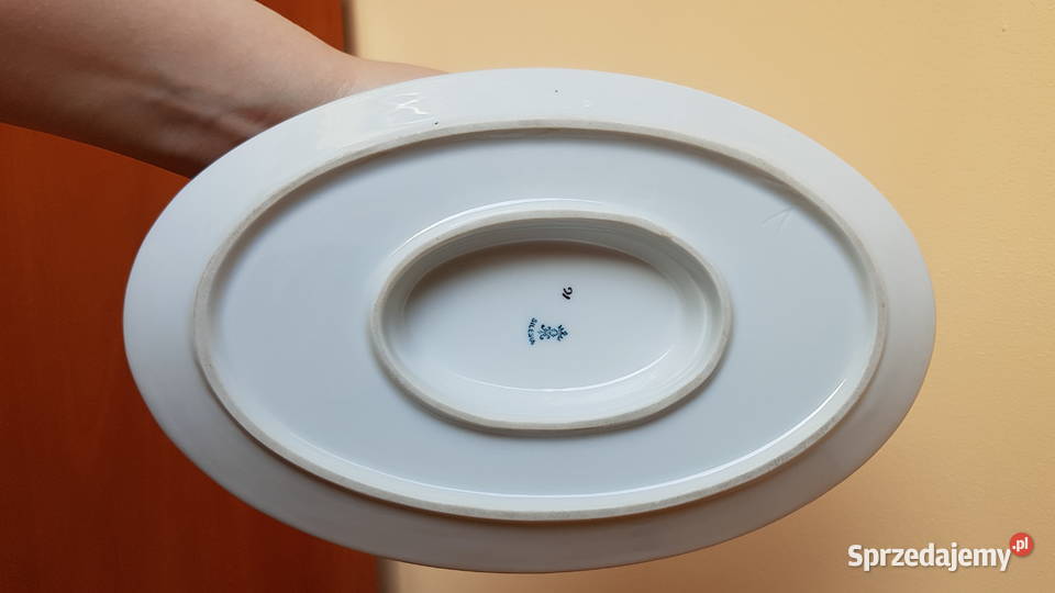Porcelanowa sosjerka i mała waza OHME porcelana Dąbrowa Górnicza
