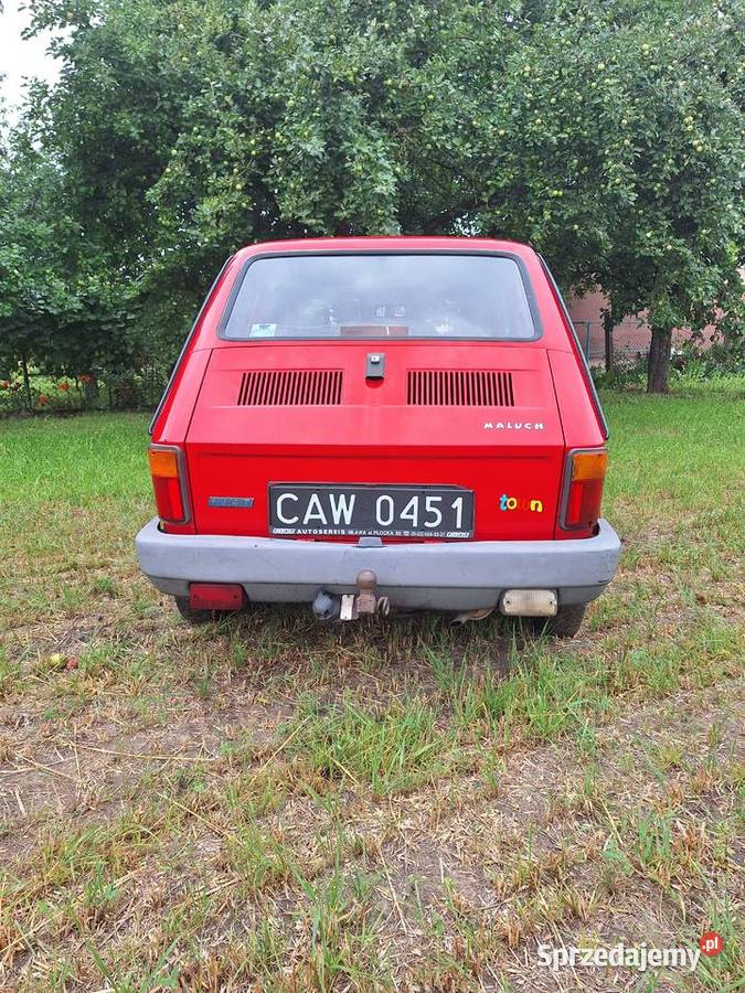 Maluch Fiat 126p 1998r Pierwszy właściciel mazowieckie Szydłowo