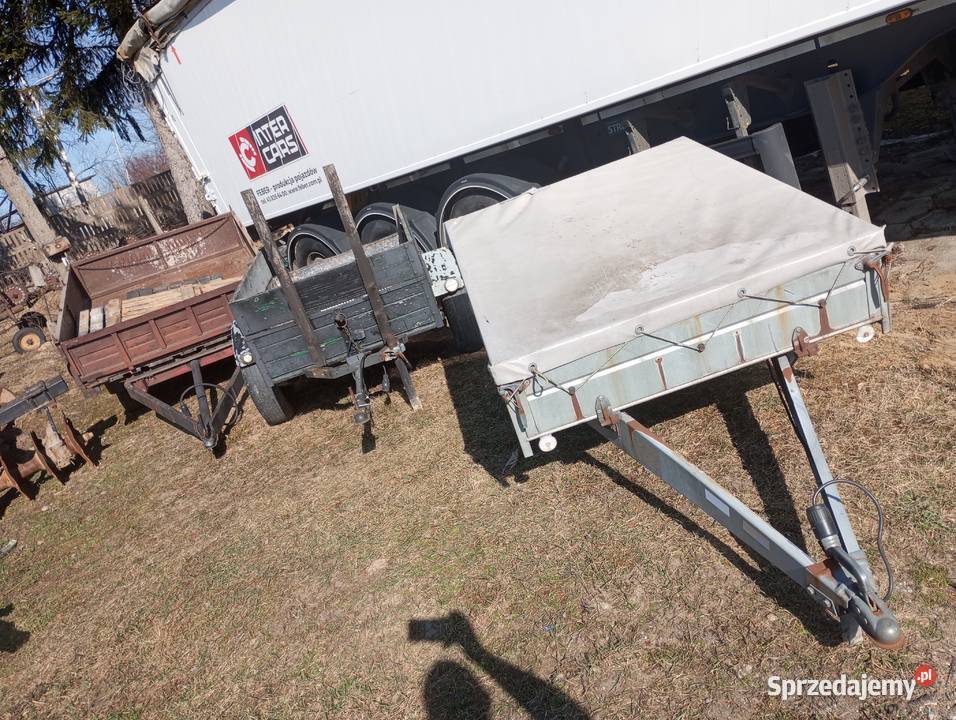 Przyczepka samochodowa plandeka Świecie nad Osą