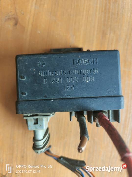 PRZEKAŹNIK ŚWIEC ŻAROWYCH 0 281 003 009 Rok produkcji 1997 Szymanów