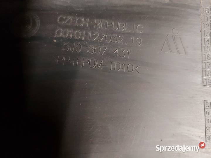 SKODA FABIA II zderzak tył 5J9807431 Kielce