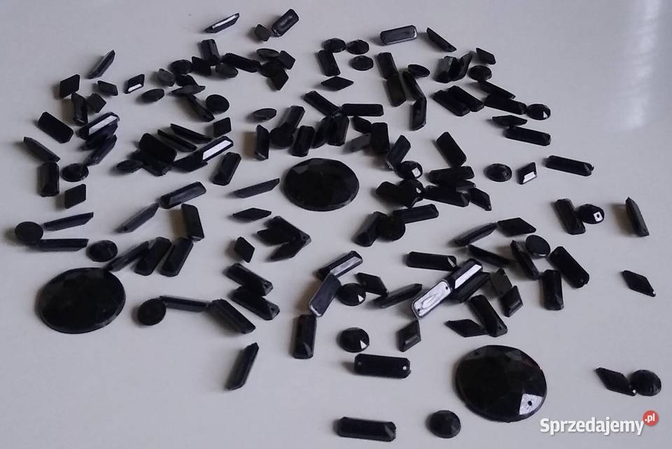 Koraliki Czarne Plastik Gdańsk