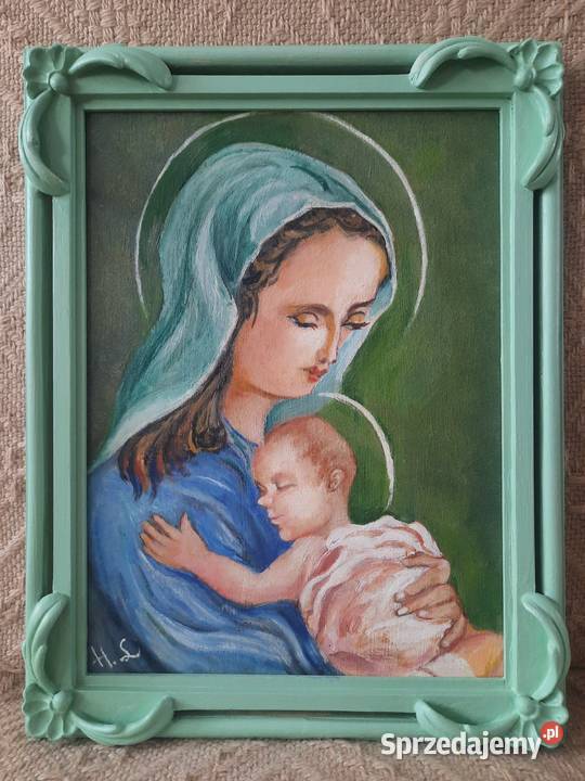 Matka Boża z Dzieciątkiem36x28Hieronim Lange