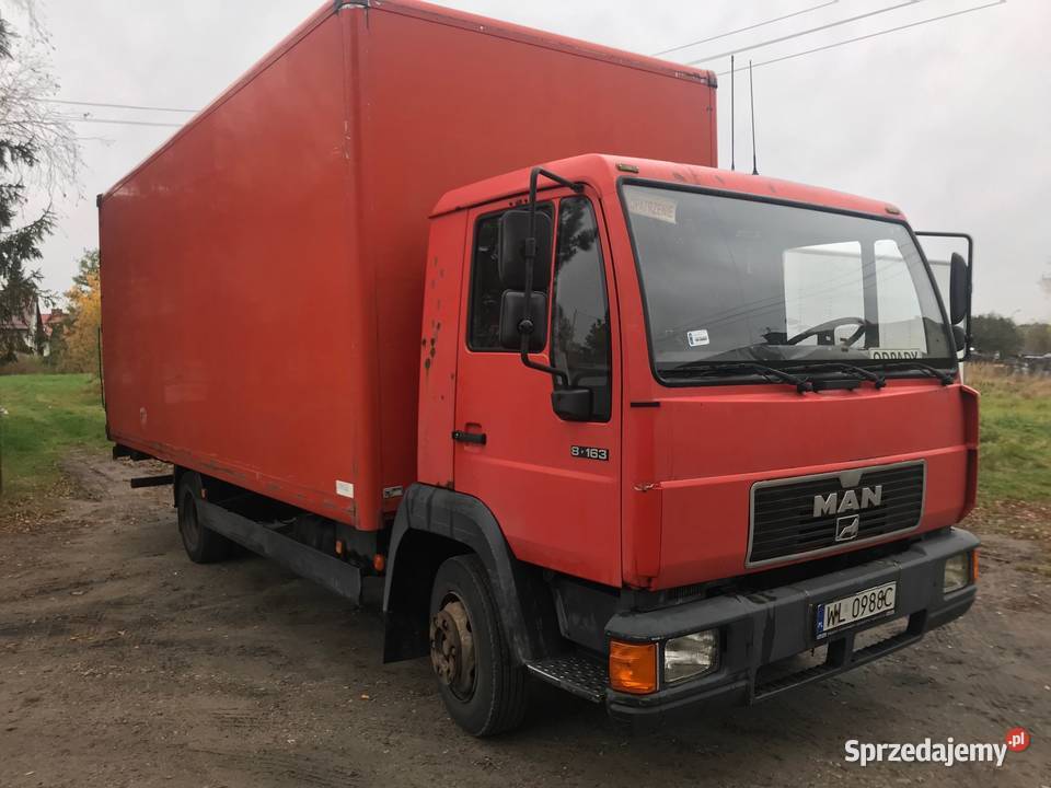 Man 8163 Kontenery