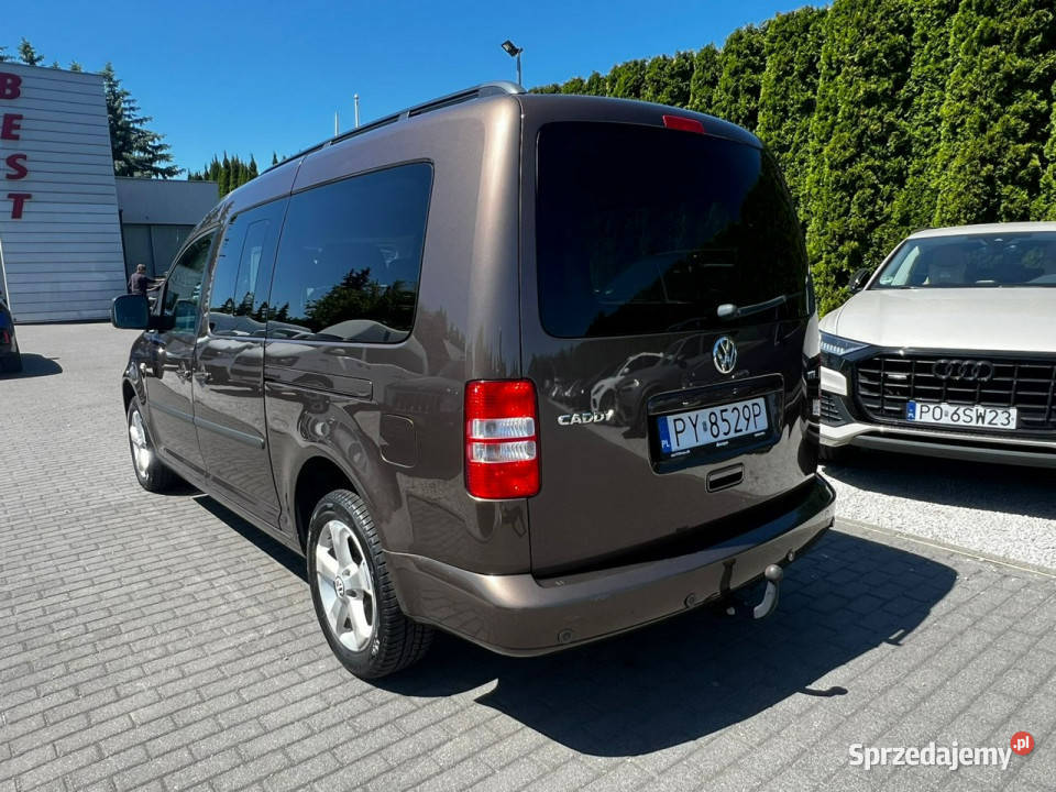 Volkswagen Caddy 16 TDI 5os MAXI Niski przebieg Baranowo