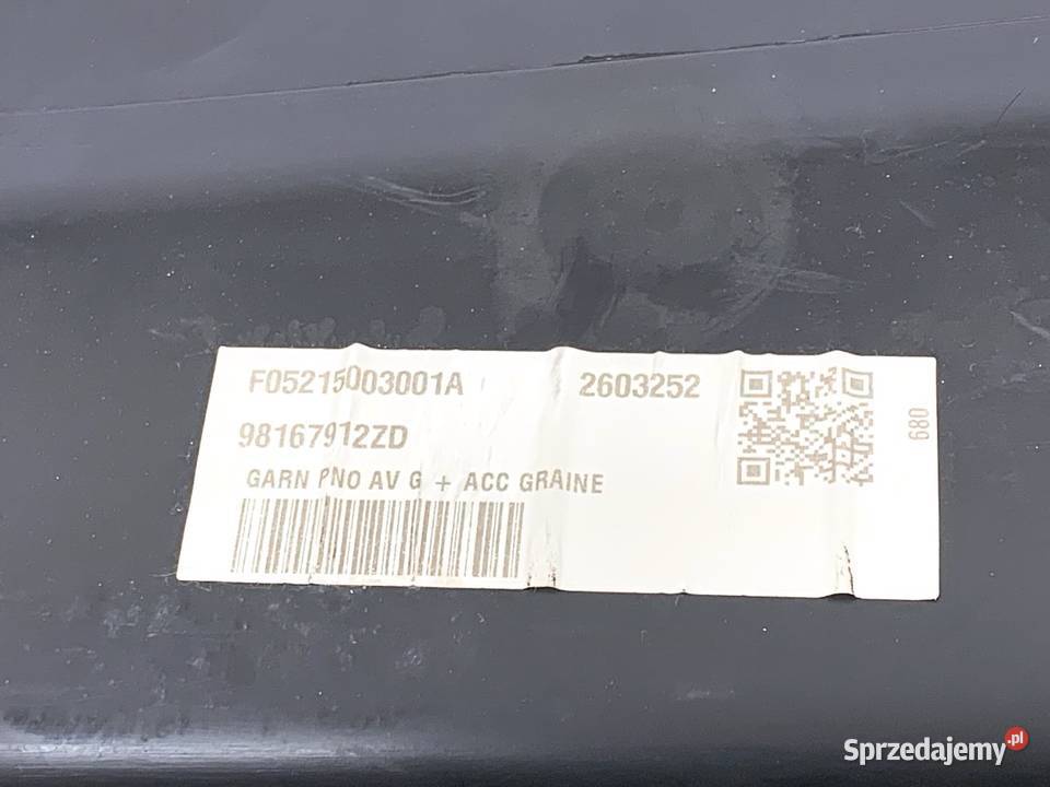 BOCZEK DRZWI LEWY PRZÓD TOYOTA PROACE Van