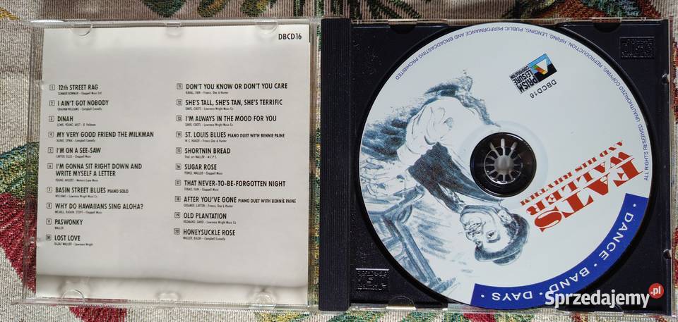 Fats Wller and Rhytms CD Płyty i kasety Kraków