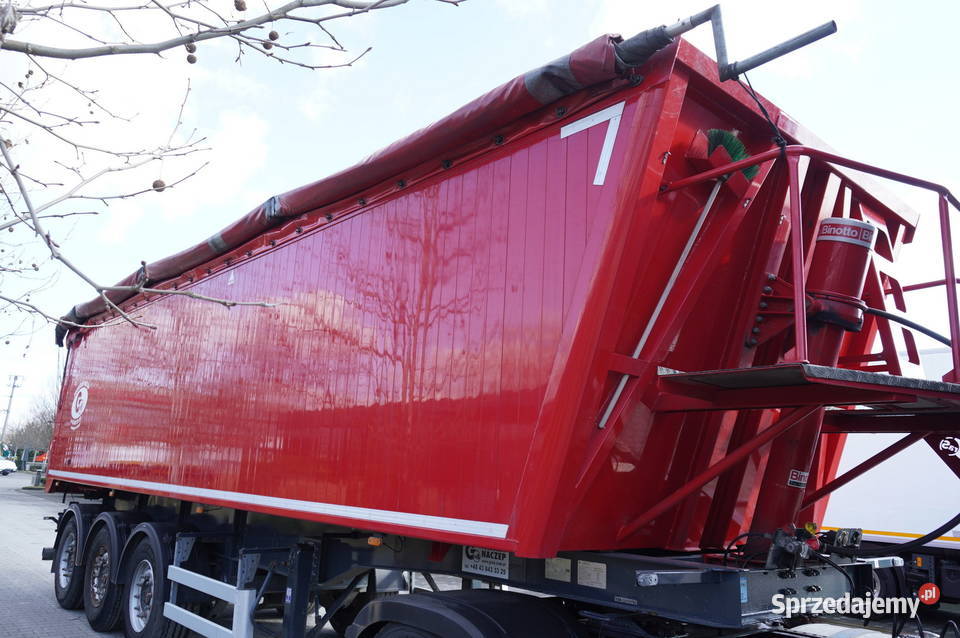 Naczepa wywrotka Gras GS 355t 48 m3 2022 3 Wywrotki Kraków